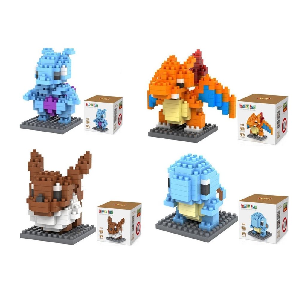 Iblock Fun Mini Block Set Pokemon